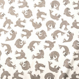 Organic Cotton Jersey Zeehond Taupe