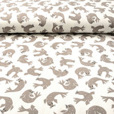 Organic Cotton Jersey Zeehond Taupe