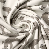 Organic Cotton Jersey Zeehond Taupe