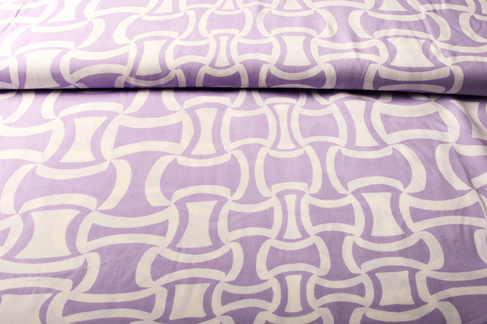 Poplin Viscose Brace Lila