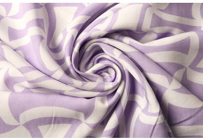 Poplin Viscose Brace Lila