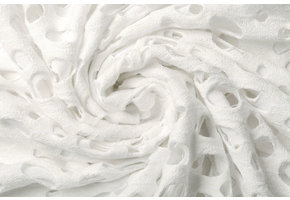 Jersey Fabric Mashimo White