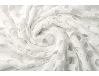 Jersey Fabric Mashimo White