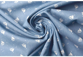 Printed Jeans Marlijn Light Blue