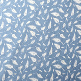 Printed Jeans Feather Light Blue