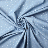 Bedrukte Jeans Sterren Licht Blauw