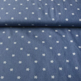 Bedrukte Jeans Puck Medium Blauw