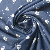 Printed Jeans Marlijn Medium Blue