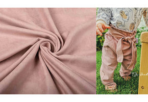 Cupro Suedine Hell Puderrosa