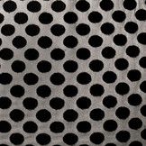 Fijne Tule Dots Zwart