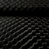 Feiner Tüll Dots Schwarz