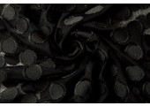 Fine Tulle Dots Black