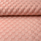 Fijne Tule Dots Poeder Roze