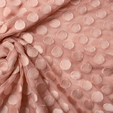 Fine Tulle Dots Powder Pink