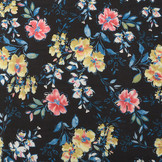 Crepe Printed Fabiola Black