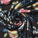 Crepe Printed Fabiola Black