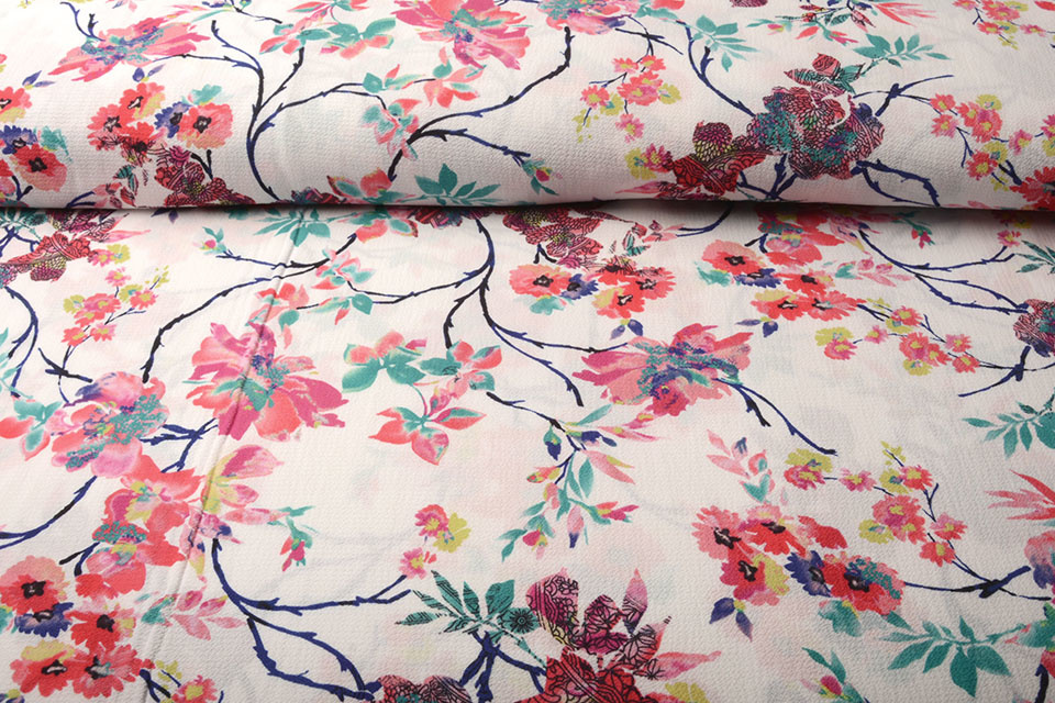 Crepe Printed Josianne - YES Fabrics