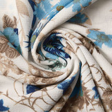 Crepe Printed Marianne Blue