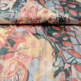 Chiffon Satin Lurex Kimuli