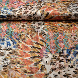 Chiffon Satin Lurex Banyu Multi 1