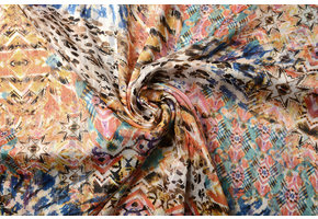 Chiffon Satin Lurex Banyu Multi 1