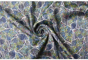 Chiffon Satin Lurex Matheba Multi 1