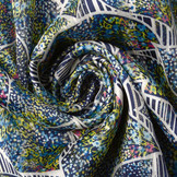 Chiffon Satin Lurex Matheba Multi 1