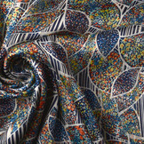 Chiffon Satin Lurex Matheba Multi 2