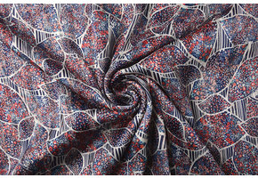 Chiffon Satin Lurex Matheba Multi 3