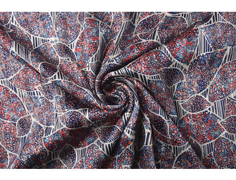 Chiffon Satin Lurex Matheba Multi 3