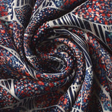 Chiffon Satin Lurex Matheba Multi 3