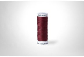 Gütermann Yarn Polyester Wine Red 200 meter
