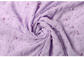 Hi Multi Chiffon Perle Pastell Flieder