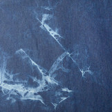 Jeans Tie Dye Dunkelblau