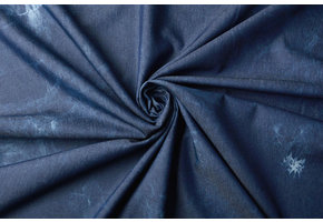 Jeans Tie Dye Dunkelblau