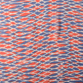 Chiffon Kasa Red Blue