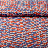 Chiffon Kasa Rot Blau