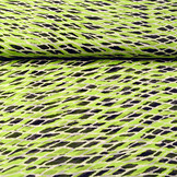 Chiffon Kasa Lime Black