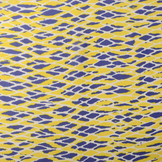 Chiffon Kasa Gelb Blau