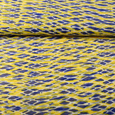 Chiffon Kasa Yellow Blue