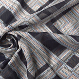 Crêpe Chiffon Layini Navy Blue