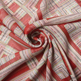 Crêpe Chiffon Layini Rood