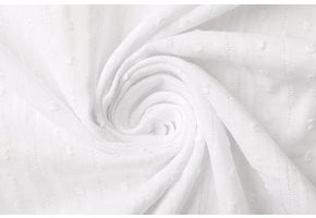 Dobby Voile Faylinn White