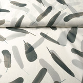 Chiffon Tinsiva Feather Off-White