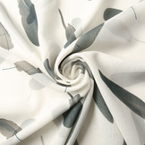 Chiffon Tinsiva Federn Off-White