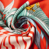 100% Viscose Zafi Rood