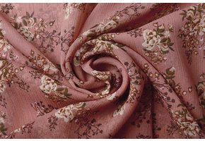 Crêpe Chiffon Yatya Altrosa