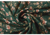 Crêpe Chiffon Kijani Bottle Green