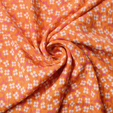 Viscose Crepe Izora Orange Pink