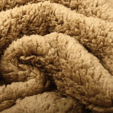 Curly Teddy Light Mocha Brown